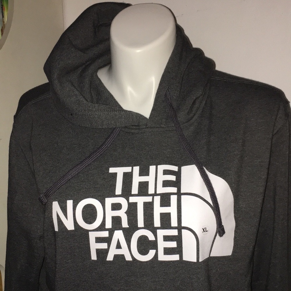 💋🏈New X-Large Gray The North Face Hoodie - Picture 1 of 7